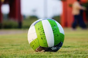 Green And White Soccer Ball Wallpaper