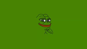 Green Frog Pepe Meme Wallpaper