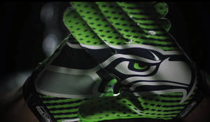 Green Gloves Seattle Seahawks Wallpaper