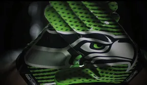 Green Gloves Seattle Seahawks Wallpaper
