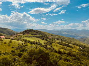 Green Hills In Kosovo Wallpaper