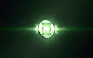 Green Lantern Digital Logo Wallpaper