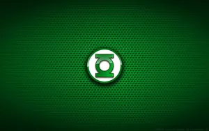 Green Lantern Logo Hexagon Pattern Wallpaper