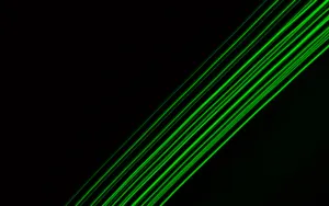 Green Neon Laser Lines4 K Wallpaper Wallpaper