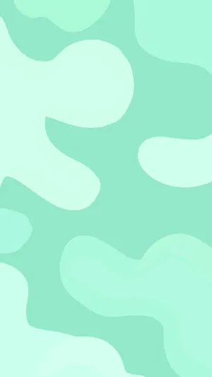 Green Pastel Minimalist Abstract Wallpaper