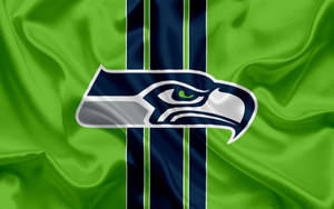 Green Seattle Seahawks Nfl Team Logo Wallpaper