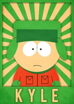 Green Themed Art Kyle Broflovski Wallpaper