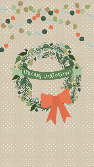 Greet Loved Ones This Holiday Season With A Christmas Cell Phone. Wallpaper