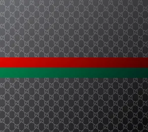 Grey Aesthetic Gucci Pattern Wallpaper