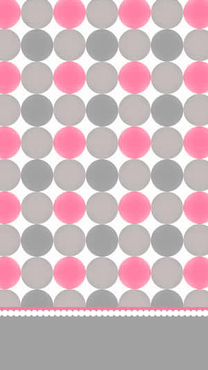 Grey And Pink Brought Together Wallpaper