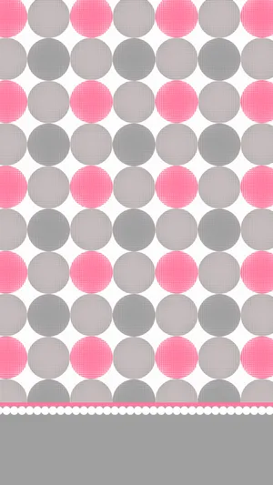 Grey And Pink Brought Together Wallpaper