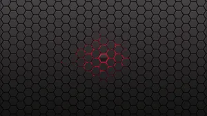 Grey Hexagon Pattern Wallpaper