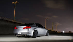 Grey Infiniti G37 Coupe Wallpaper