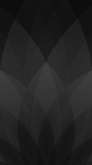 Grey Iphone Petal Pattern Wallpaper