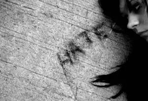 Greyscale Hate Emo Wallpaper