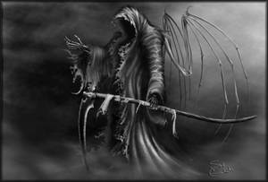 Grim Reaper Dark Digital Art Wallpaper
