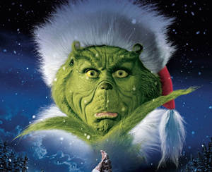 Grinch Cute Winter Wallpaper