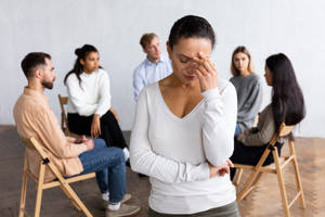 Group Counselling People Wallpaper