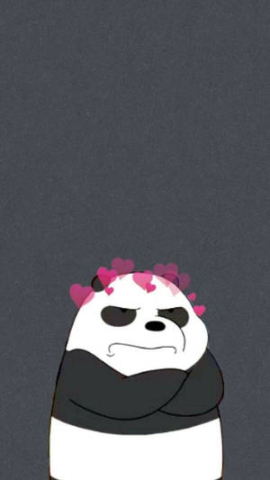 Grumpy Panda We Bare Bears Wallpaper