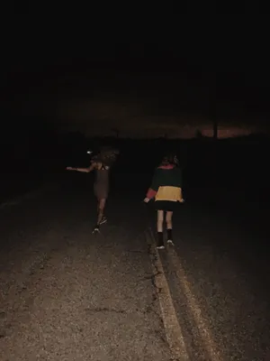 Grunge Emo Aesthetic In Darkness Wallpaper