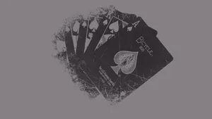 Grunge Four Ace Of Spades Wallpaper