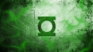 Grunge Green Lantern Logo Wallpaper