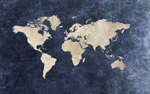 Grunge Map Macbook Wallpaper
