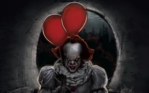 Grunge Pennywise Art Wallpaper