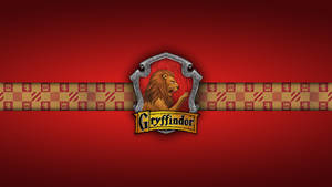 Gryffindor House Crest Banner Wallpaper