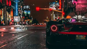 Gta 5 2560x1440 Black Sports Car Wallpaper