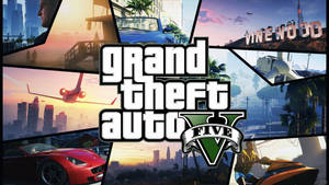 Gta 5 2560x1440 Vehicles And Settings Collage Wallpaper