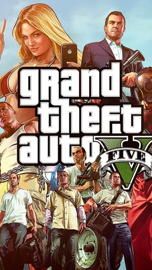 Gta Iphone V Digital Art Wallpaper