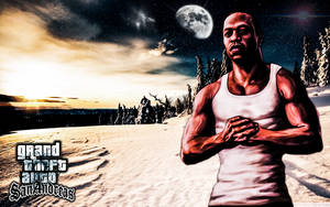 Gta Sa 4k Carl Johnson Wallpaper