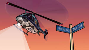 Gta Sa 4k Helicopter Wallpaper