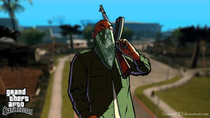 Gta Sa 4k Sweet Rifle Wallpaper