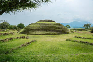 Guadalajara Guachimontones Pyramid Wallpaper