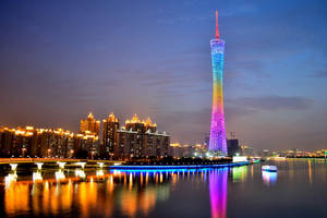Guangzhou Rainbow Tower Wallpaper