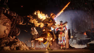 Guardians Ready Their Weapons In 