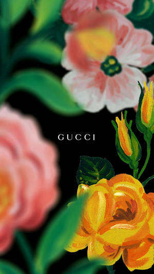 Gucci Flowers Dope Iphone Wallpaper