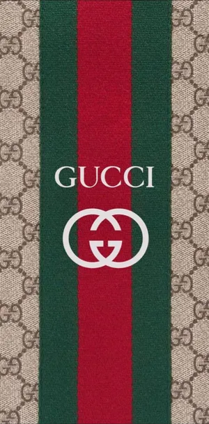 Gucci Pattern On Fabric Wallpaper | WallpapersOK