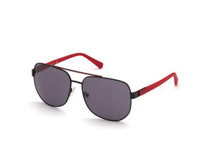 Guess Matte Black Lens Sunglasses Gu00015s - 02a Wallpaper