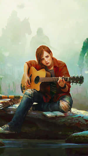 Guitar Serenadein Post Apocalyptic World Wallpaper