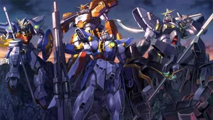 Gundam Wing Mobile Suit Wallpaper