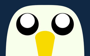 Gunter Adventure Time Face Wallpaper