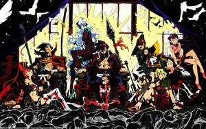 Gurren Lagann Kamina's Team Art Wallpaper
