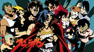 Gurren Lagann Kamina's Team Poster Wallpaper