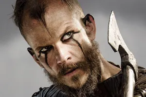 Gustaf Skarsgård As Floki In Vikings Wallpaper
