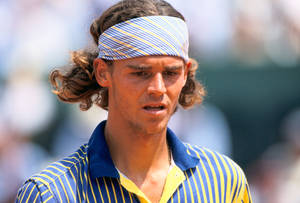 Gustavo Kuerten Upset Expression Wallpaper