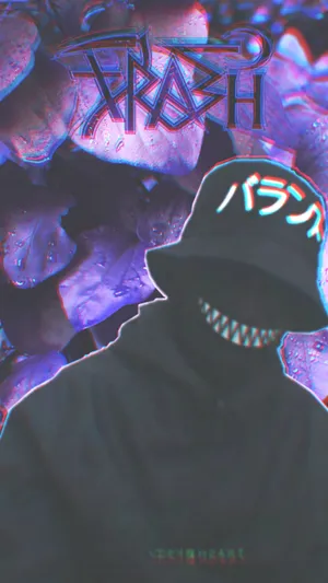 Guy In A Trash Gang Hat Wallpaper