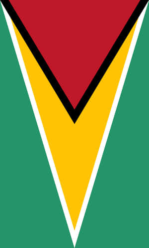 Guyana Flag Graphic Wallpaper